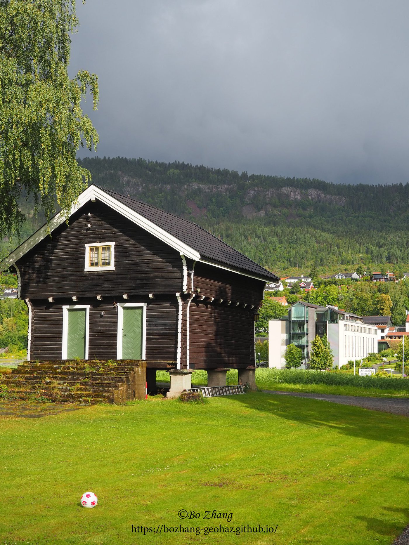 Polar Summer School photo with black watermark